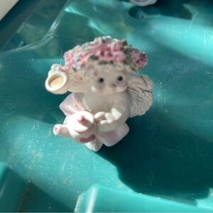 1998 Cast Art Dreamsicles High Tea Figurine DC021 Angel Teapot Cup